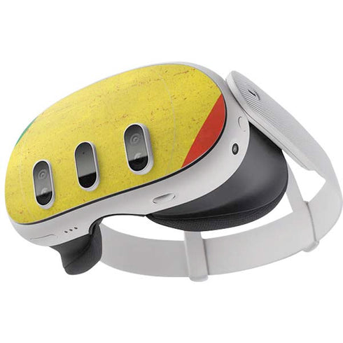 Republic of the Congo Flag Distressed Meta Quest 3  Skin